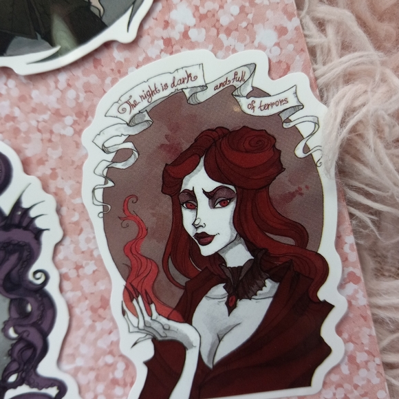Dark art GoT Game of Thrones sticker pack of 10! Unique & beautiful pieces - Picture 6 of 7